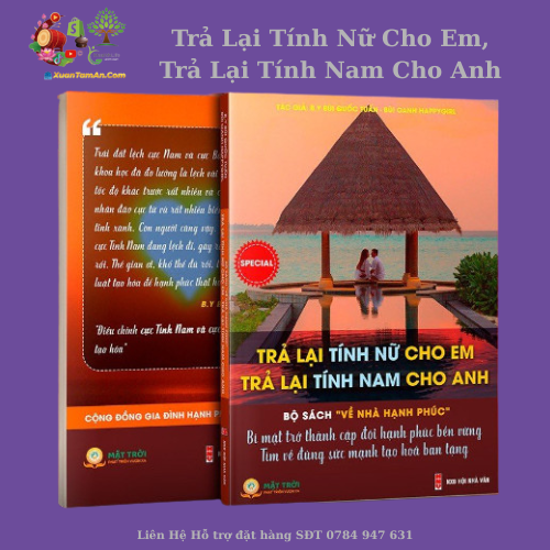 Sách “Trả Lại Tính Nữ Cho Em, Trả Lại Tính Nam Cho Anh” – Gỡ Mở Hạnh Phúc, Đúng Vai Đúng Vai Trò